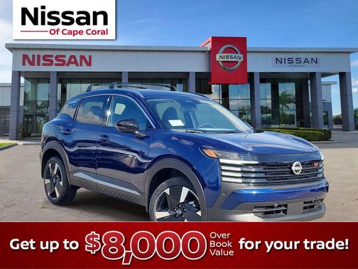 Deep Blue Pearl 2026 Nissan Kicks SR