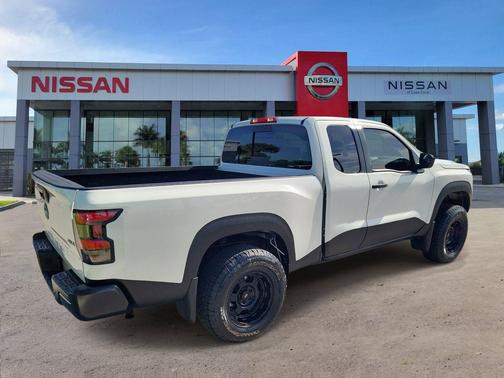 Glacier White 2025 Nissan Frontier S