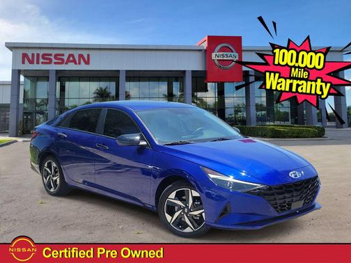 Intense Blue 2023 Hyundai ELANTRA SEL