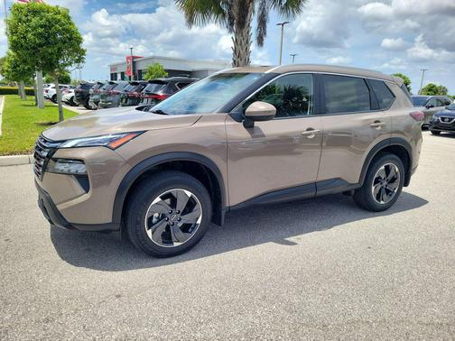 Baja Storm Metallic 2024 Nissan Rogue SV