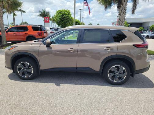 Baja Storm Metallic 2024 Nissan Rogue SV