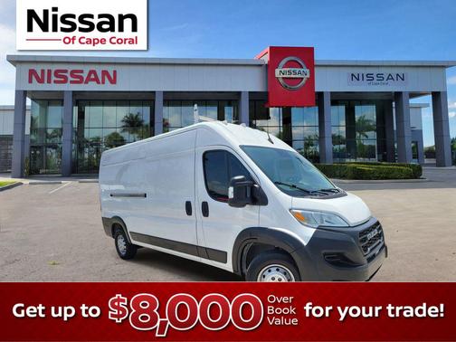 Bright White Clearcoat 2023 RAM ProMaster 2500 High Roof