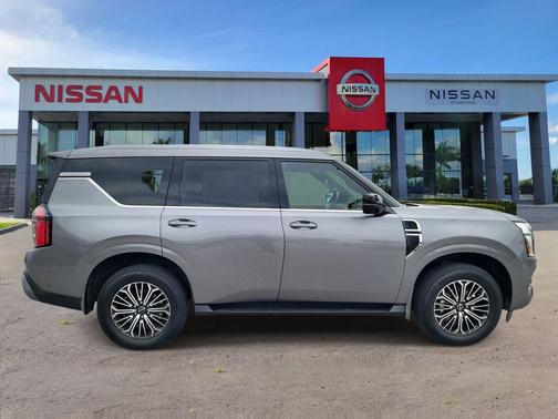 Gun Metallic 2025 Nissan Armada SL 2WD