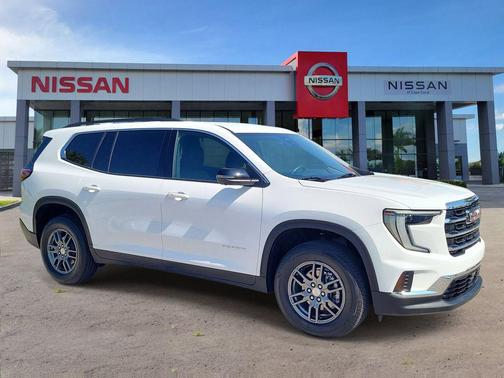 Summit White 2025 GMC Acadia FWD Elevation