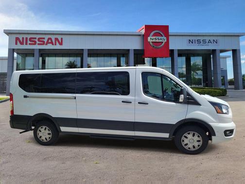 OXFORD WHITE 2023 Ford Transit-350 XLT