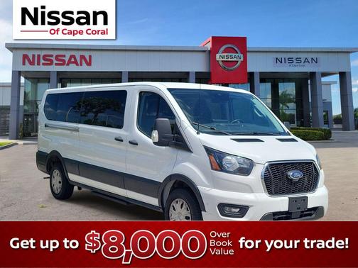 OXFORD WHITE 2023 Ford Transit-350 XLT