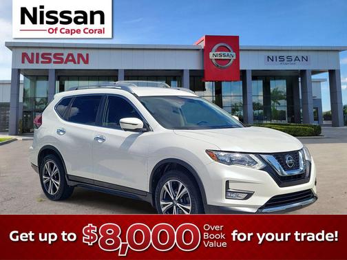Pearl White Tricoat 2019 Nissan Rogue SV