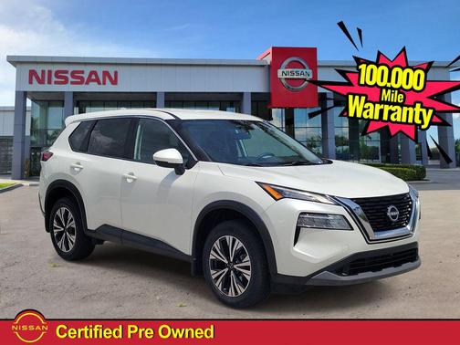 Pearl White Tricoat 2023 Nissan Rogue SV