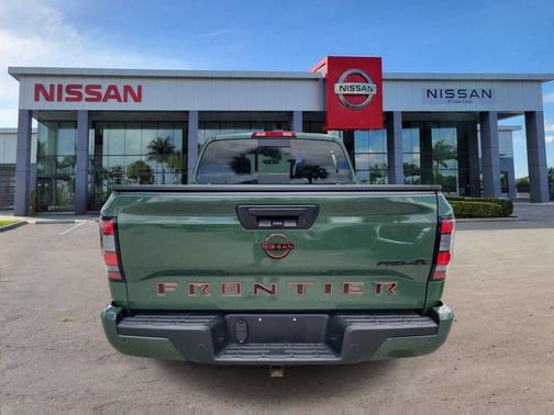 Tactical Green Metallic 2024 Nissan Frontier PRO-4X