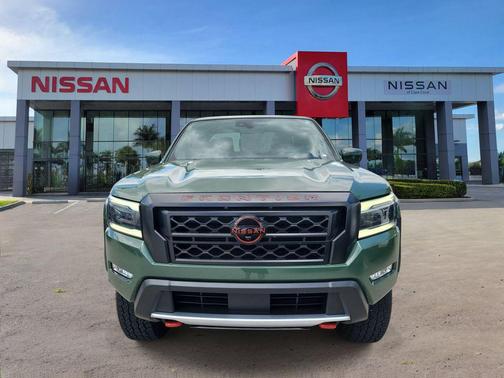 Tactical Green Metallic 2024 Nissan Frontier PRO-4X