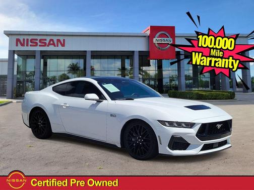 OXFORD WHITE 2024 Ford Mustang GT