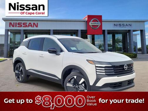 Aspen White Tricoat 2026 Nissan Kicks SR
