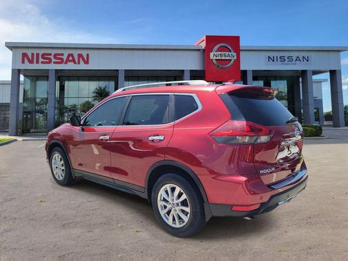 Scarlet Ember Tintcoat 2019 Nissan Rogue SV