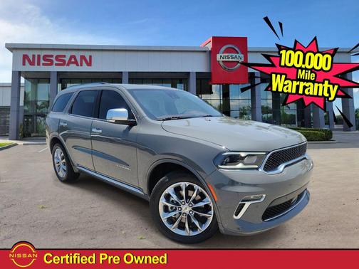 Destroyer Gray Clearcoat 2023 Dodge Durango Citadel RWD