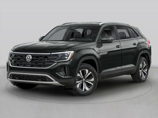 Deep Black Pearl 2024 Volkswagen Atlas Cross Sport 2.0T SE