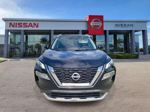 Super Black 2023 Nissan Rogue Platinum