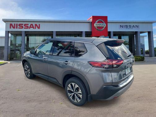 Gun Metallic 2021 Nissan Rogue SV