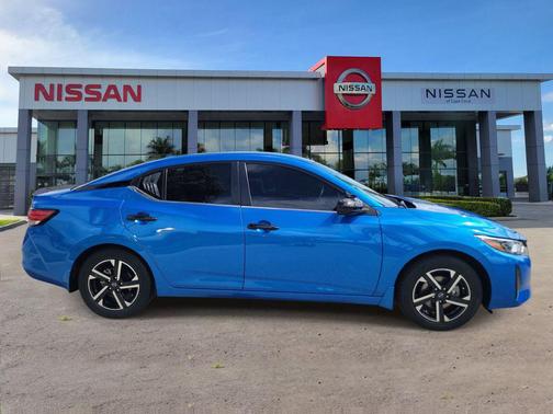 Electric Blue Metallic 2024 Nissan Sentra SV