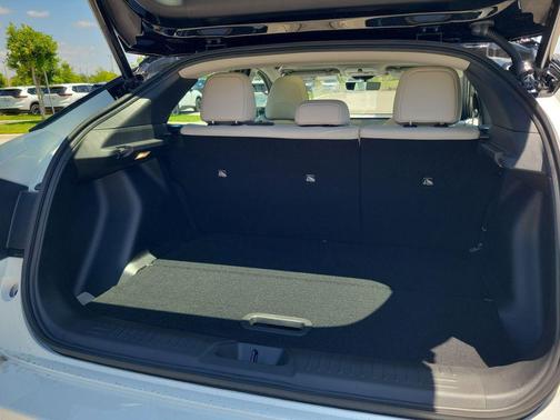 Everest White Pearl Tricoat/Black 2026 Nissan Leaf PLATINUM+
