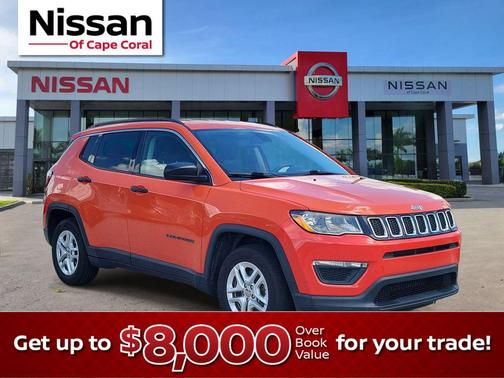 Spitfire Orange Clearcoat 2019 Jeep Compass Sport