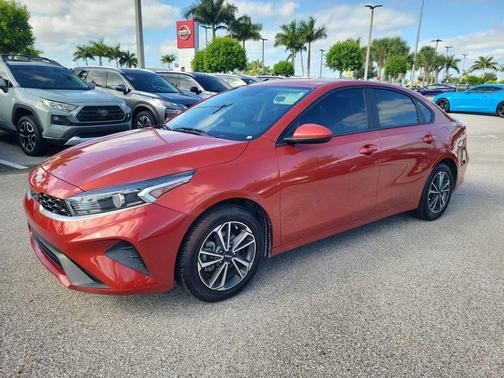 Fire Orange 2023 Kia Forte LXS