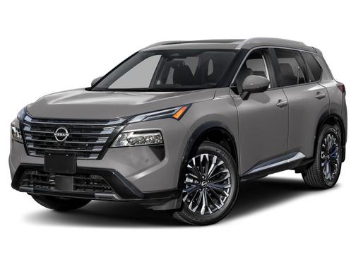 Champagne Silver Metallic/Super Black 2026 Nissan Rogue Platinum
