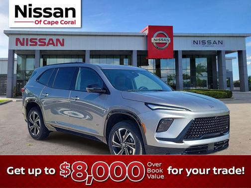 Moonstone Gray Metallic 2025 Buick Enclave Sport Touring