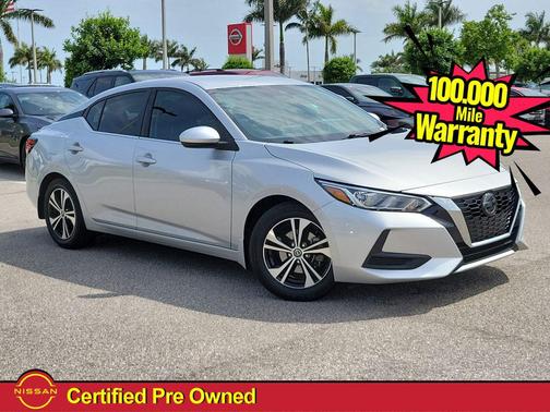 Brilliant Silver Metallic 2021 Nissan Sentra SV