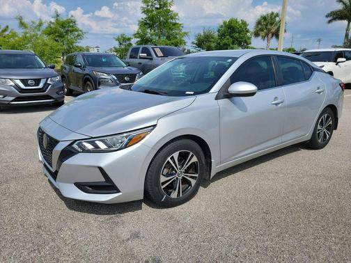 Brilliant Silver Metallic 2021 Nissan Sentra SV