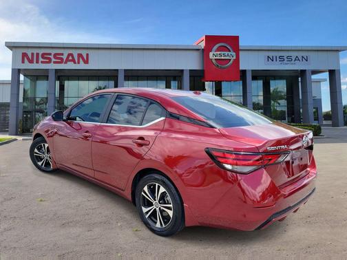 Scarlet Ember Tintcoat 2023 Nissan Sentra SV