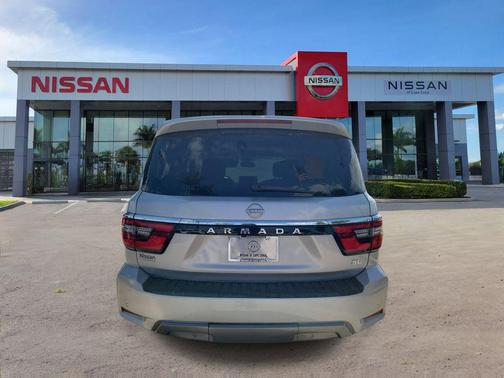 Brilliant Silver Metallic 2021 Nissan Armada SL 2WD