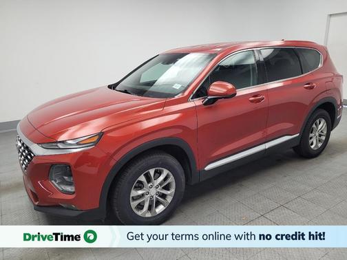 Lava Orange 2020 Hyundai SANTA FE SEL 2.4