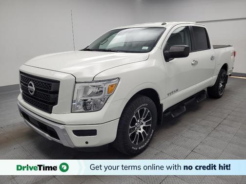 Glacier White 2021 Nissan Titan SV