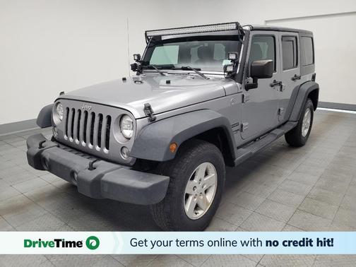 Billet Silver Metallic Clearcoat 2018 Jeep Wrangler JK Unlimited Sport