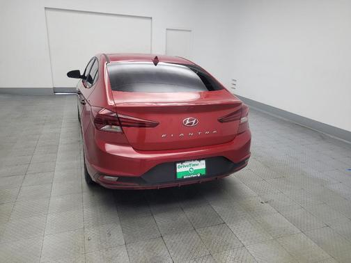 Scarlet Red 2019 Hyundai ELANTRA SEL