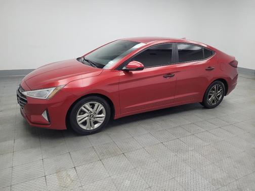 Scarlet Red 2019 Hyundai ELANTRA SEL