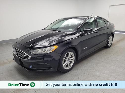 Shadow Black 2018 Ford Fusion Hybrid S