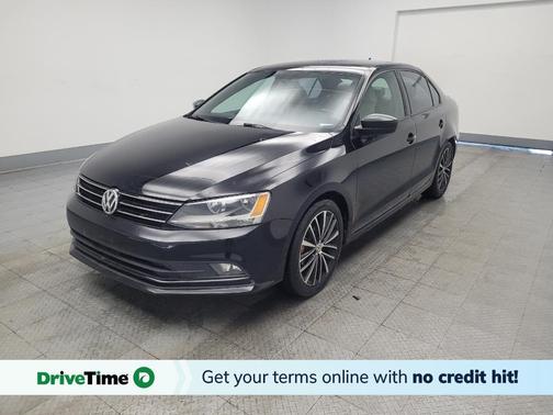 Black Uni 2016 Volkswagen Jetta 1.8T Sport