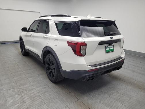 Star White Metallic Tri-Coat 2020 Ford Explorer ST