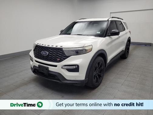 Star White Metallic Tri-Coat 2020 Ford Explorer ST