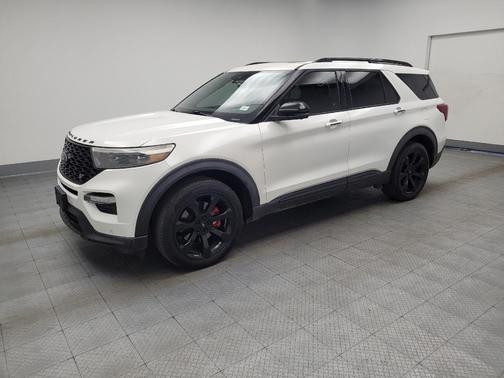 Star White Metallic Tri-Coat 2020 Ford Explorer ST