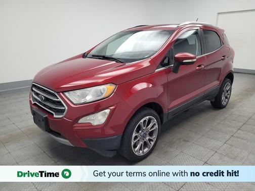 Red 2018 Ford EcoSport Titanium
