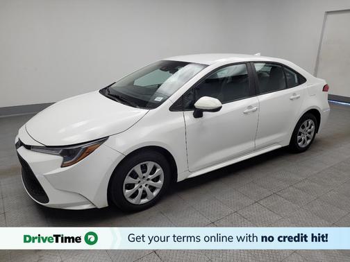 White 2022 Toyota Corolla LE