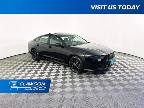 Crystal Black Pearl 2025 Honda Accord
