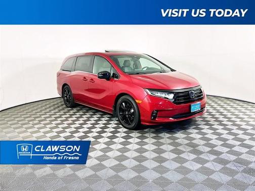 Radiant Red Metallic Ii 2023 Honda Odyssey