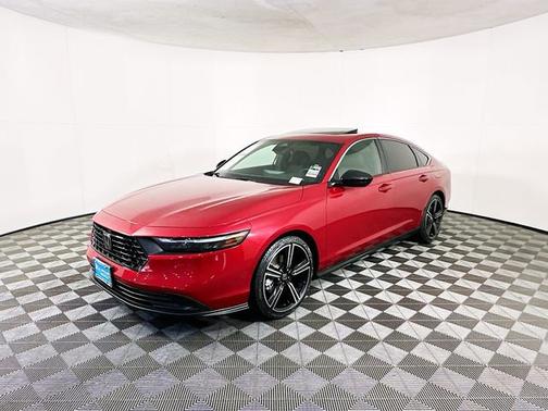 Radiant Red Metallic 2024 Honda Accord Hybrid