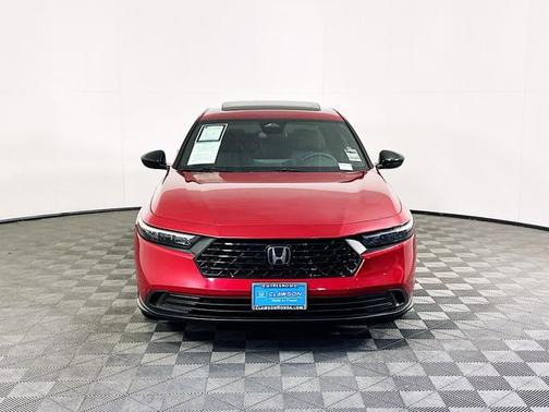 Radiant Red Metallic 2024 Honda Accord Hybrid