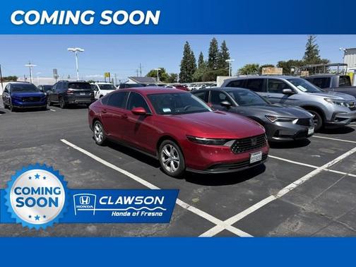 Radiant Red Metallic 2024 Honda Accord