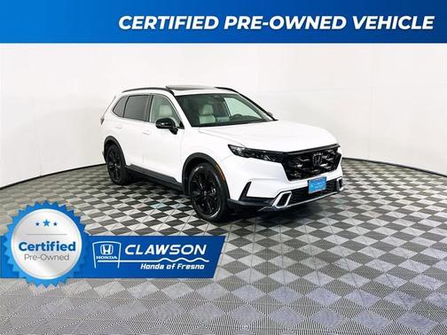 Platinum White Pearl 2023 Honda CR-V Hybrid