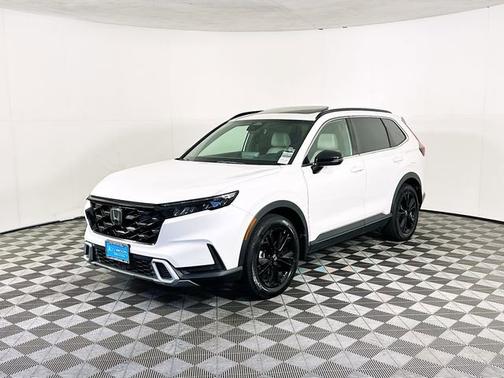 Platinum White Pearl 2023 Honda CR-V Hybrid